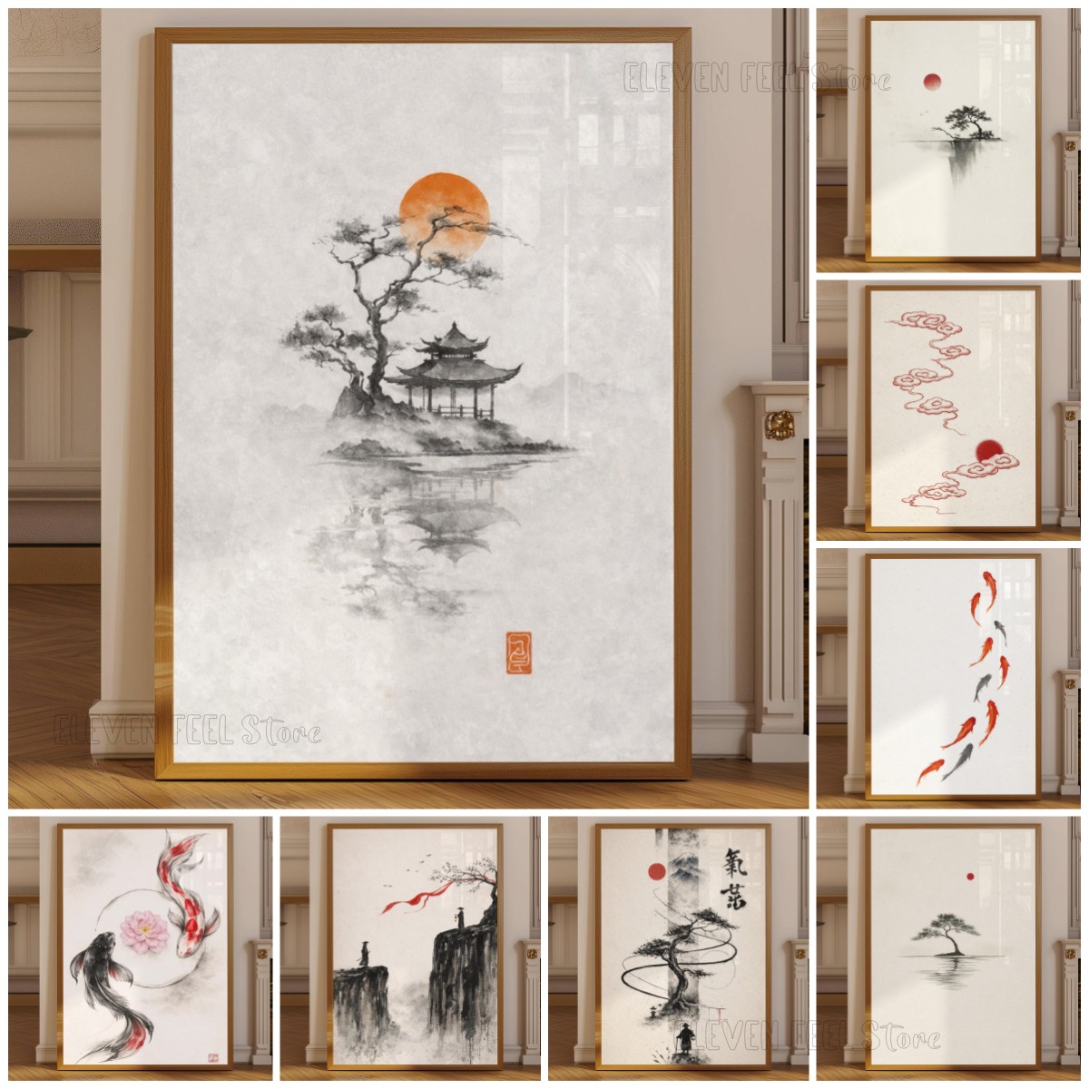 Poster di Albero d'Inchiostro  - Japanese Zen Lifestyle recensione e prezzo