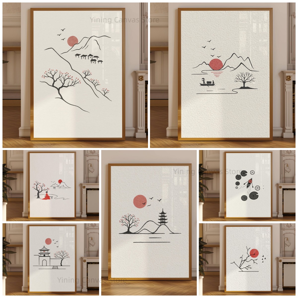 Poster Minimalista Giapponese  - Japanese Zen Lifestyle recensione e prezzo